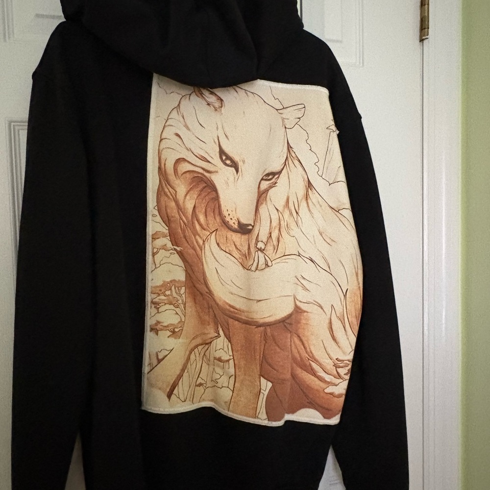 3.1 Phillip Lim Black Spirit Woolf Zip Up Sweater